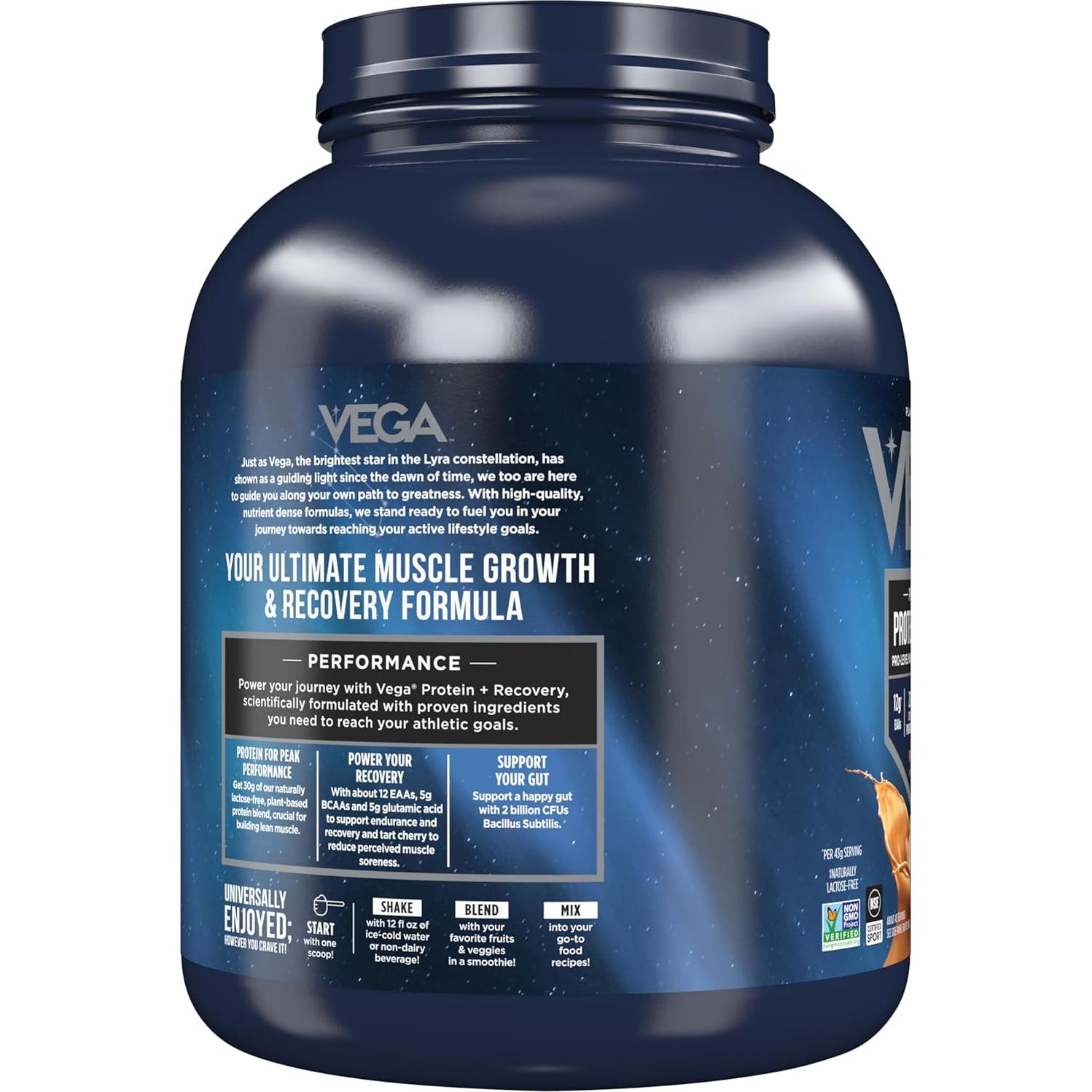Proteína Vegana Vega Sport Mantequilla de Maní 1.9kg