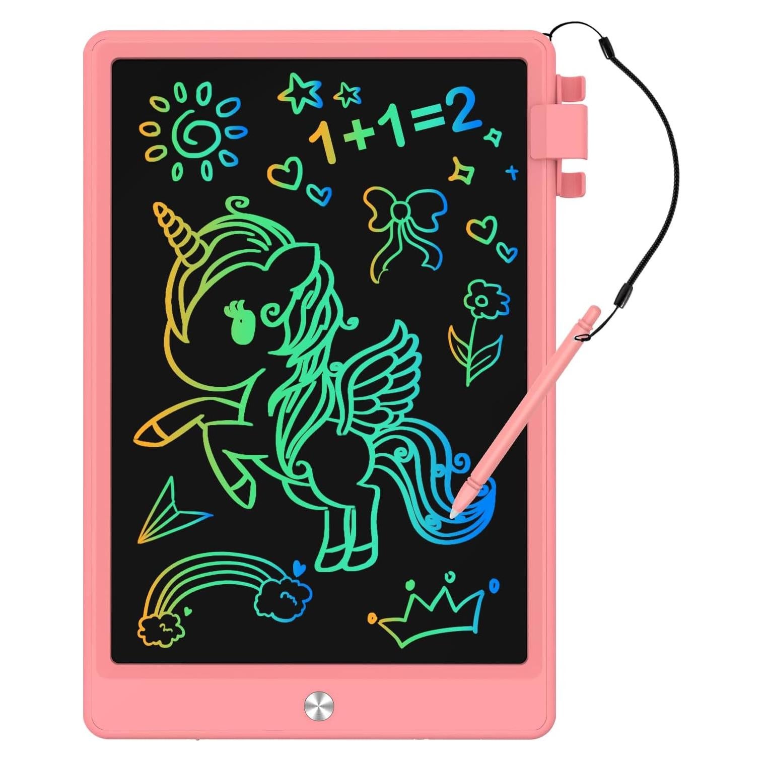 Tableta de Dibujo LCD CHAFEGY 10.5" Rosa para Niños