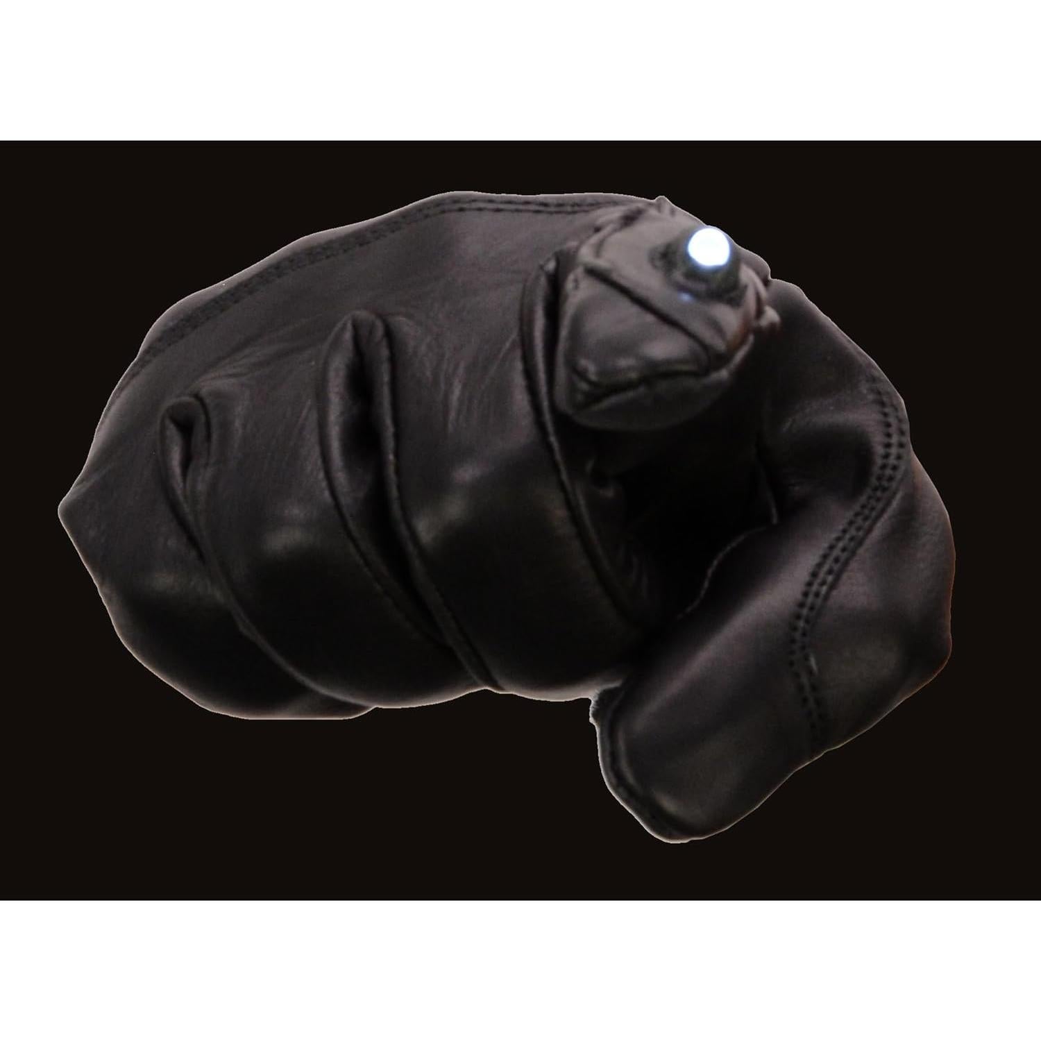 Guantes de Cuero para Hombre Milwaukee MG7599 con LED Táctil