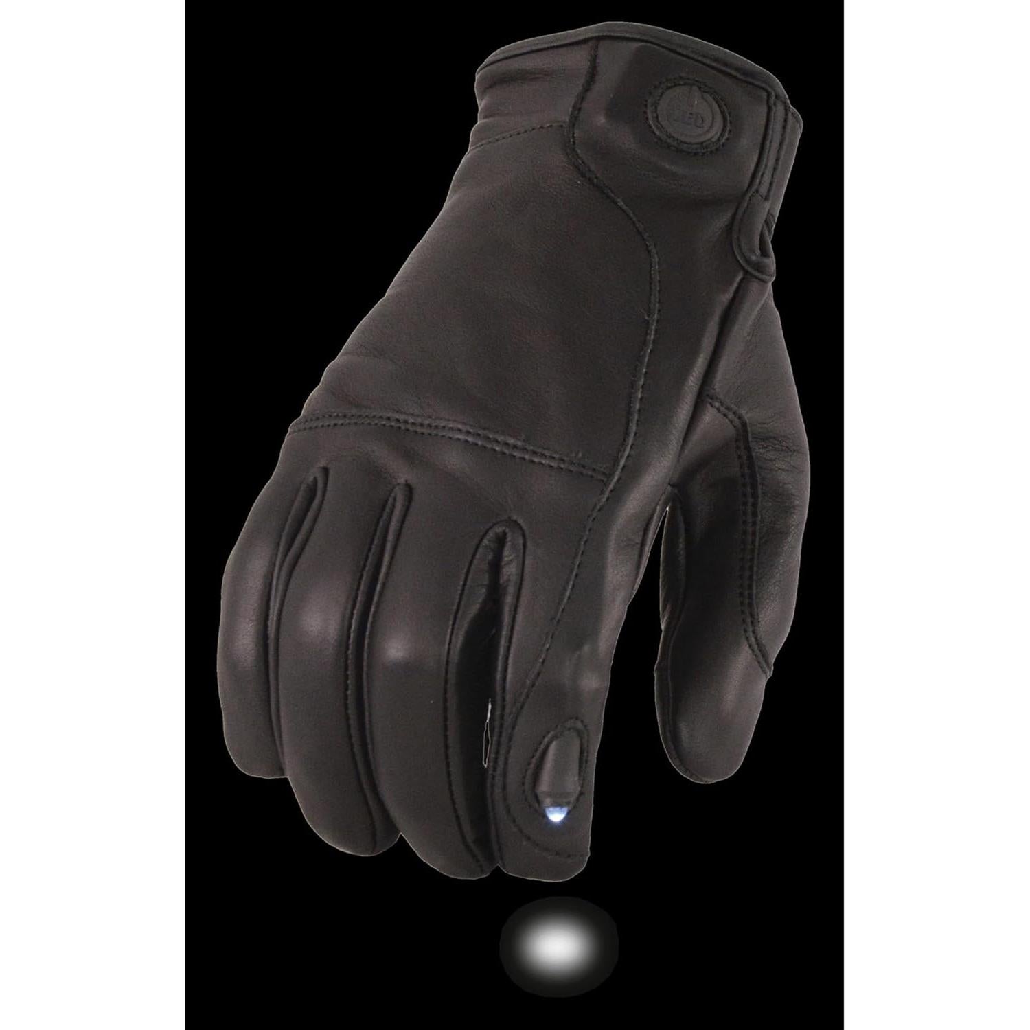 Guantes de Cuero para Hombre Milwaukee MG7599 con LED Táctil