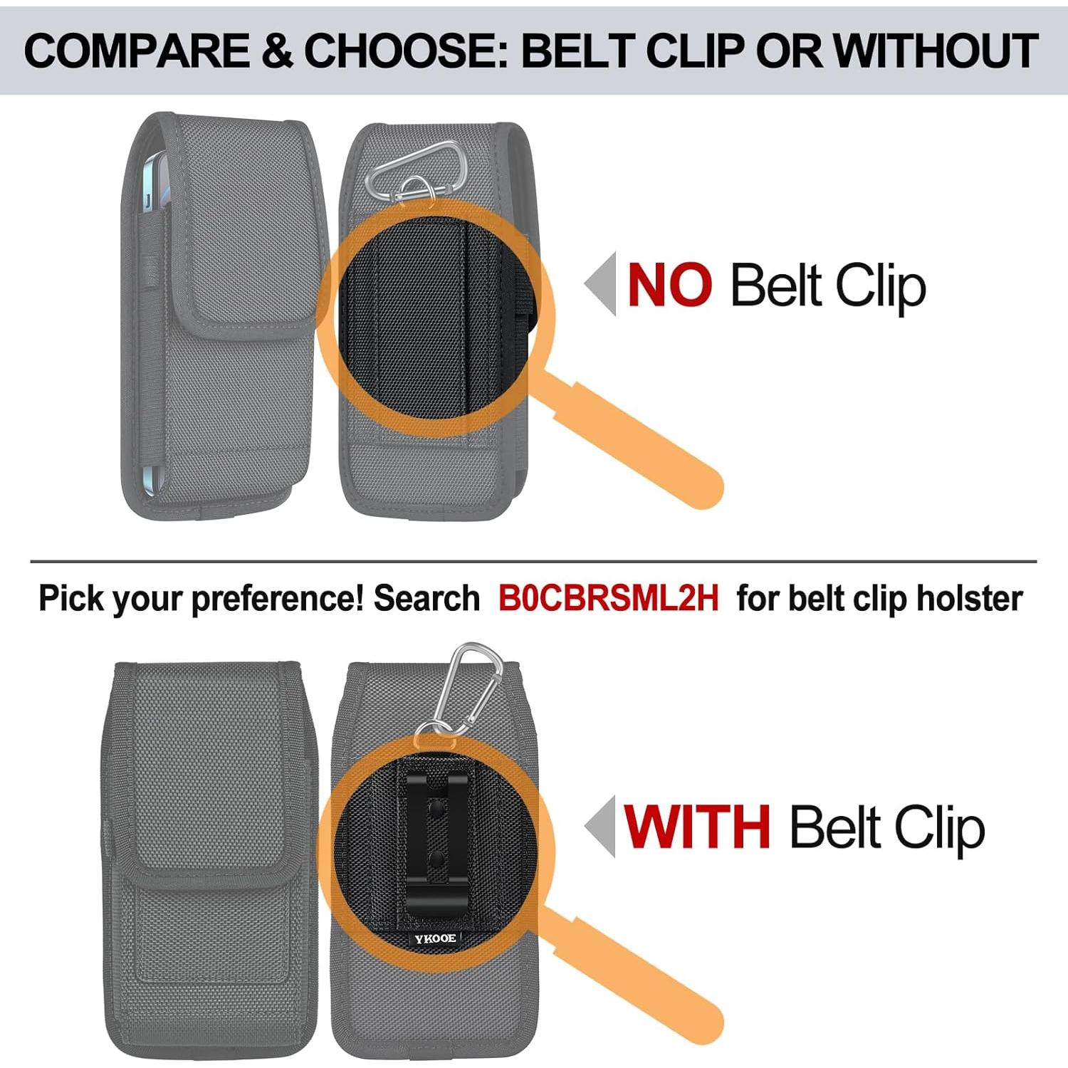 Funda para Teléfono ykooe Nylon Compatible iPhone y Samsung L