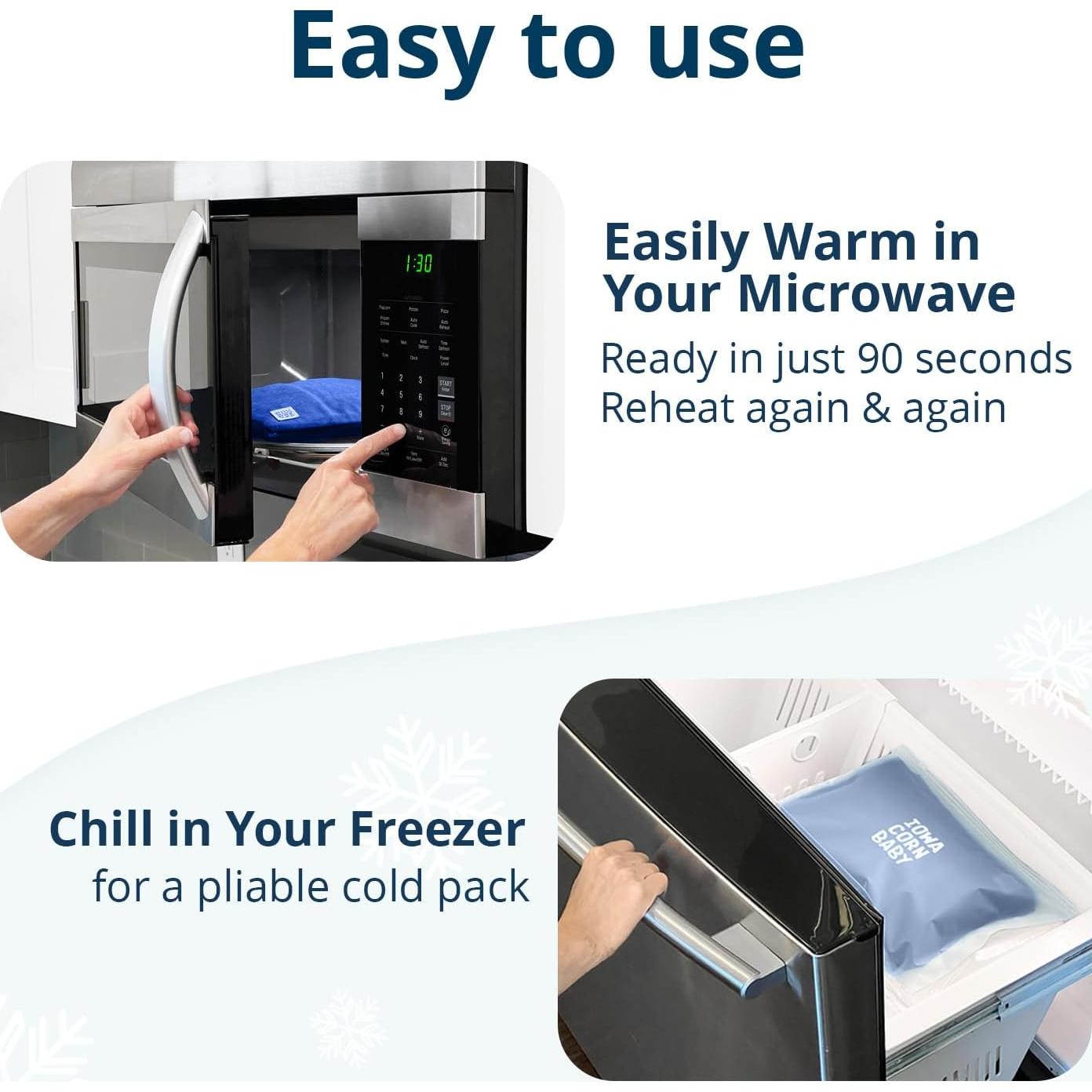 Almohadilla Térmica de Microondas Iowa Corn Baby 25.4x17.8cm