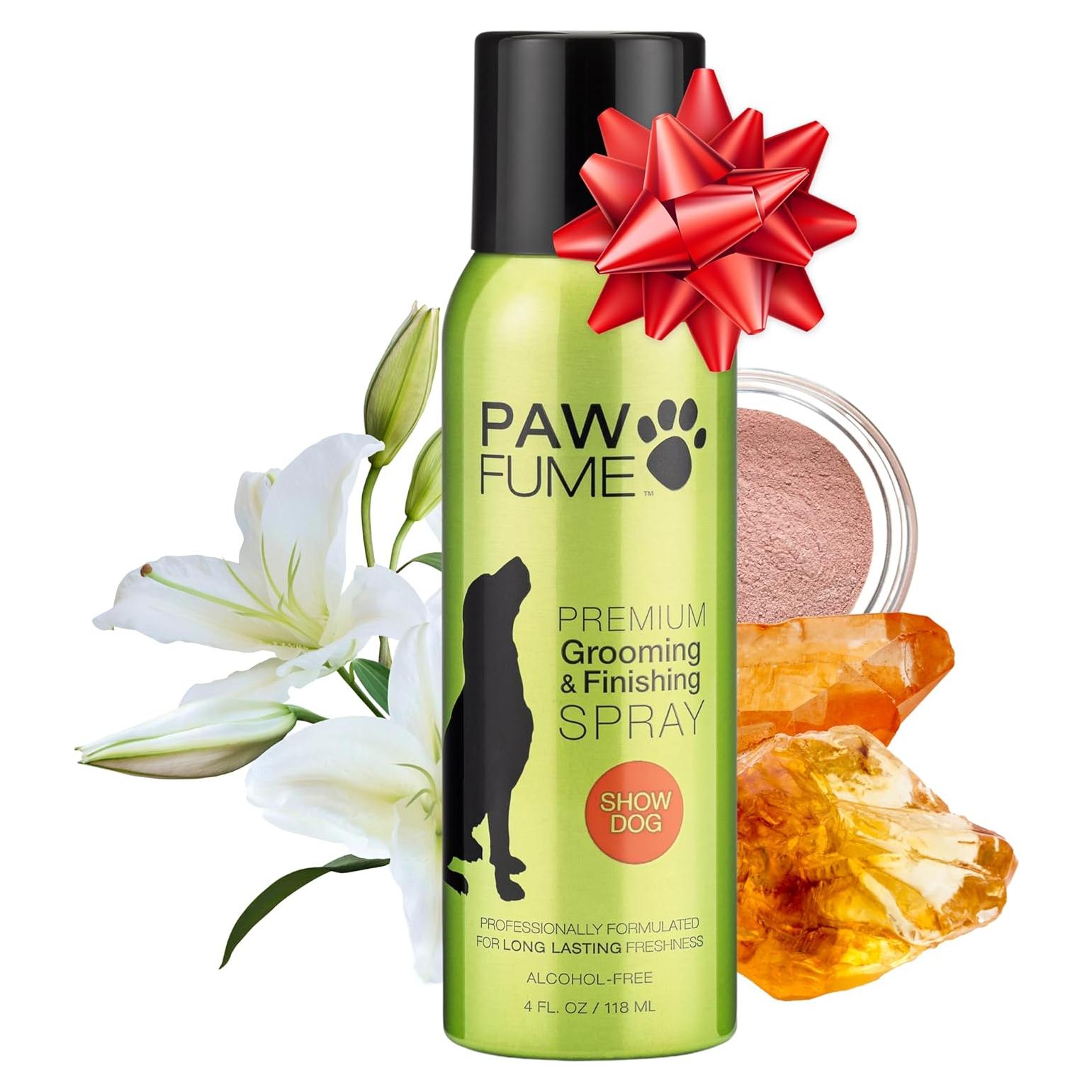 Spray Acicalamiento Pawfume 118ml - Perro de Exhibición Hipoalergénico