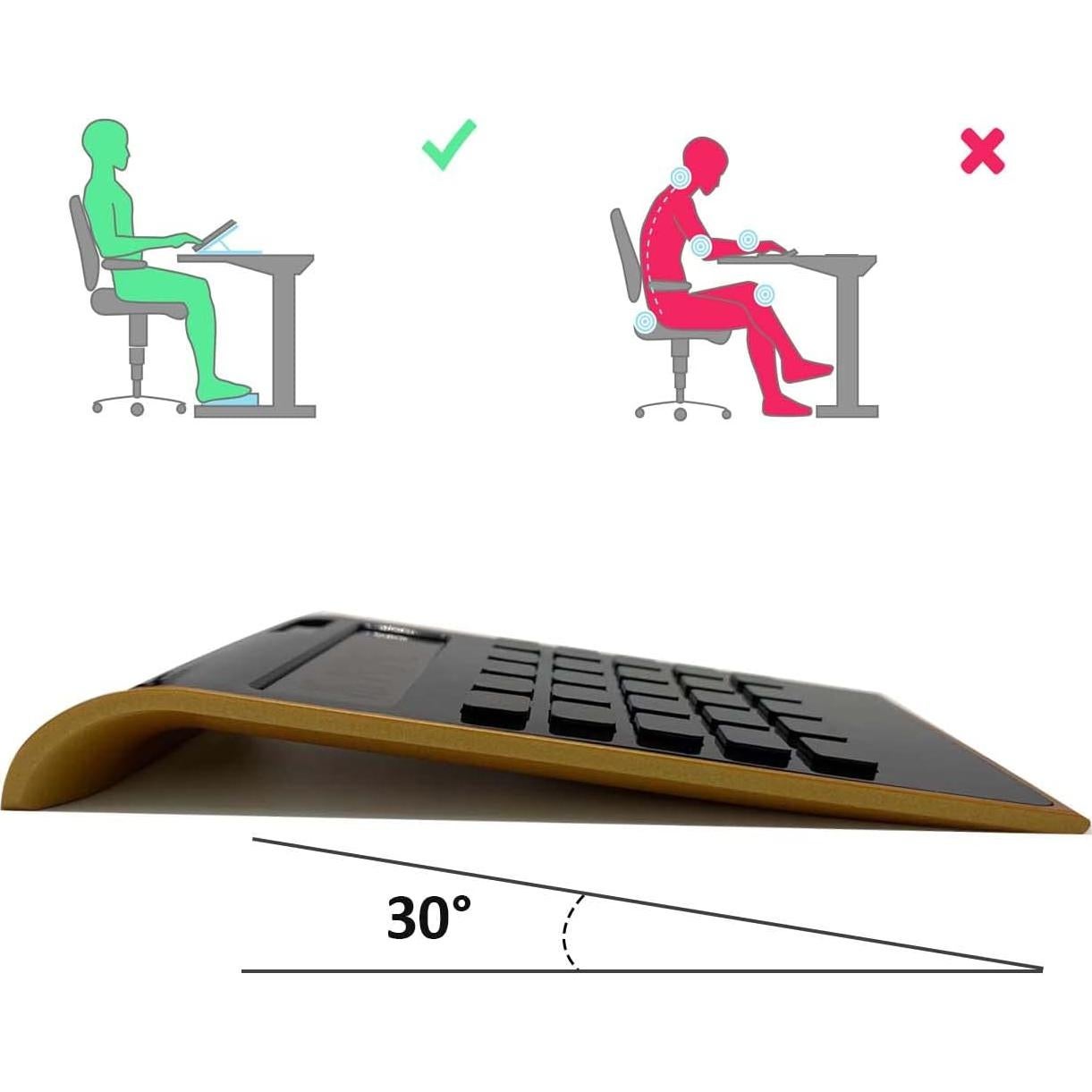 Calculadora de escritorio solar Benkaim 10 dígitos negra