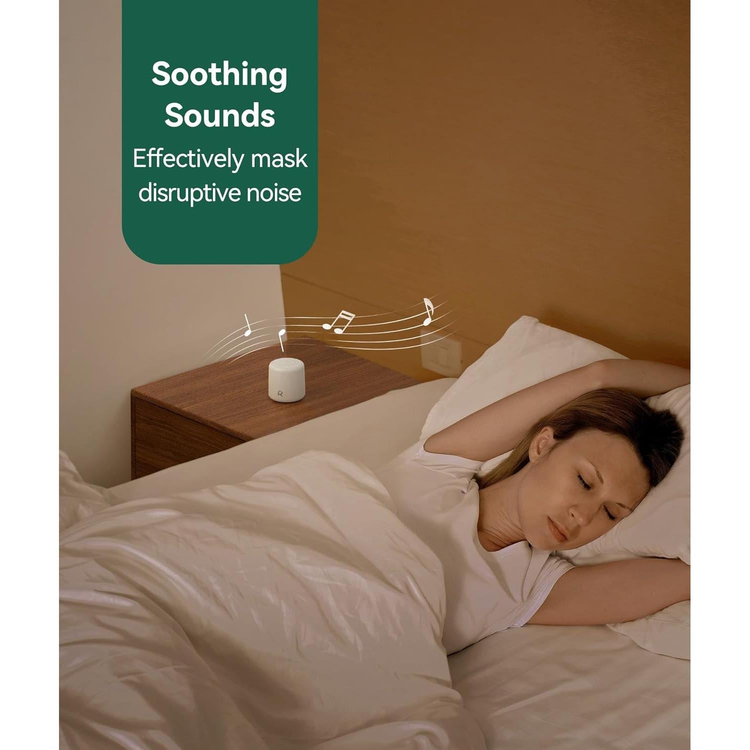 Máquina de Ruido Blanco Restnature HX-R30, 16 Sonidos Naturales