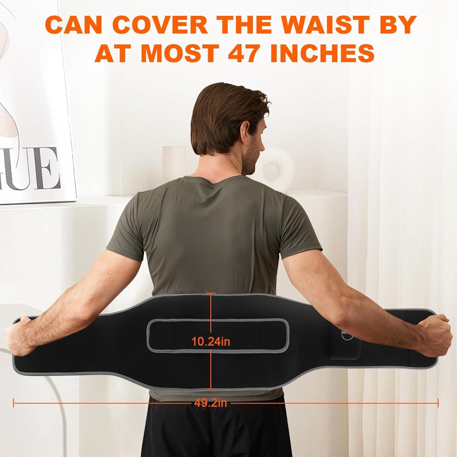 Almohadilla Térmica Inalámbrica Remo HW03 para Espalda 3 Temperaturas