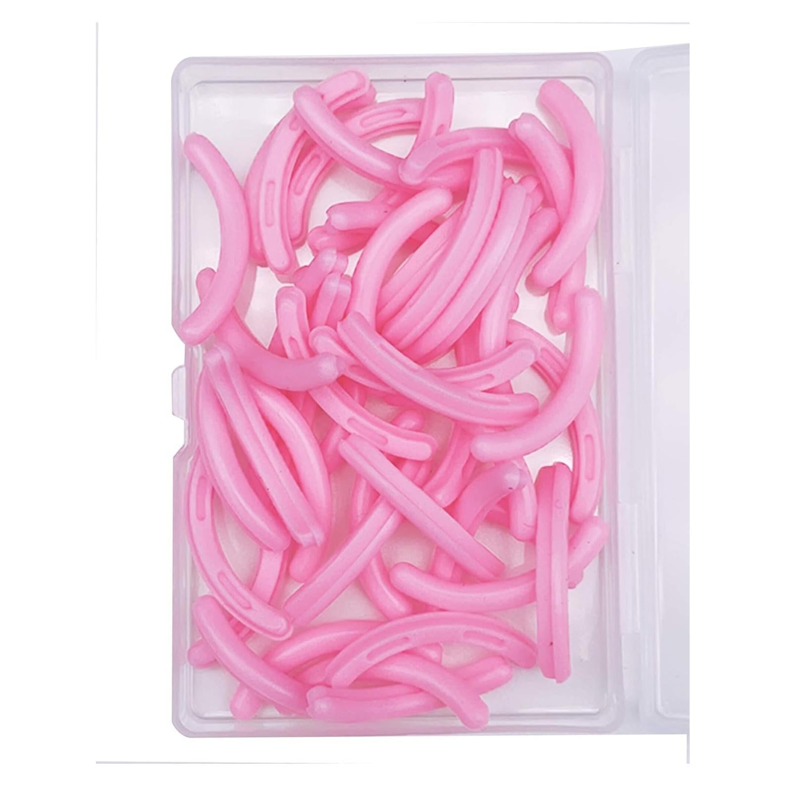 80 Recambios Almohadillas Rizador de Pestañas Jeufond Rosa