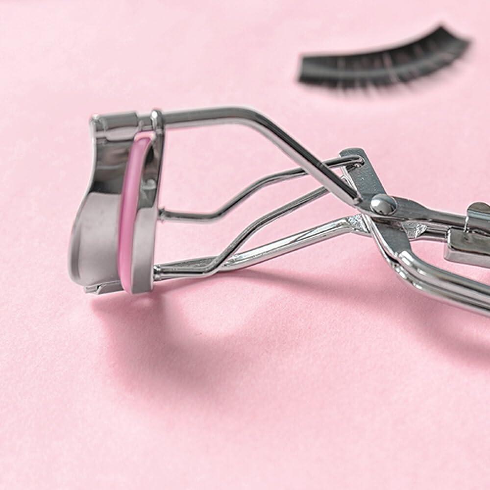 80 Recambios Almohadillas Rizador de Pestañas Jeufond Rosa