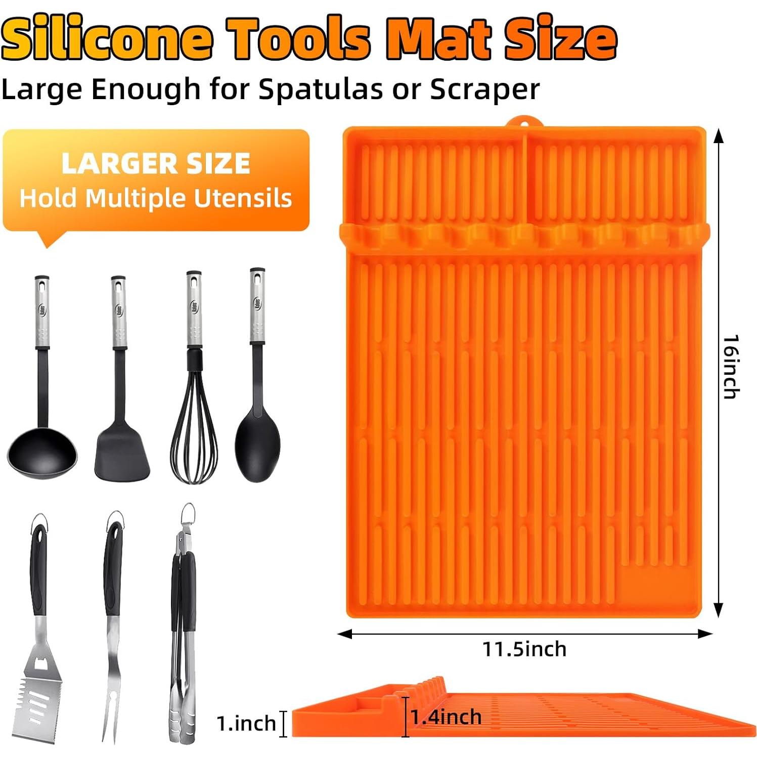 Alfombrilla de Silicona para Grill Blackstone 40.6x29.2 cm