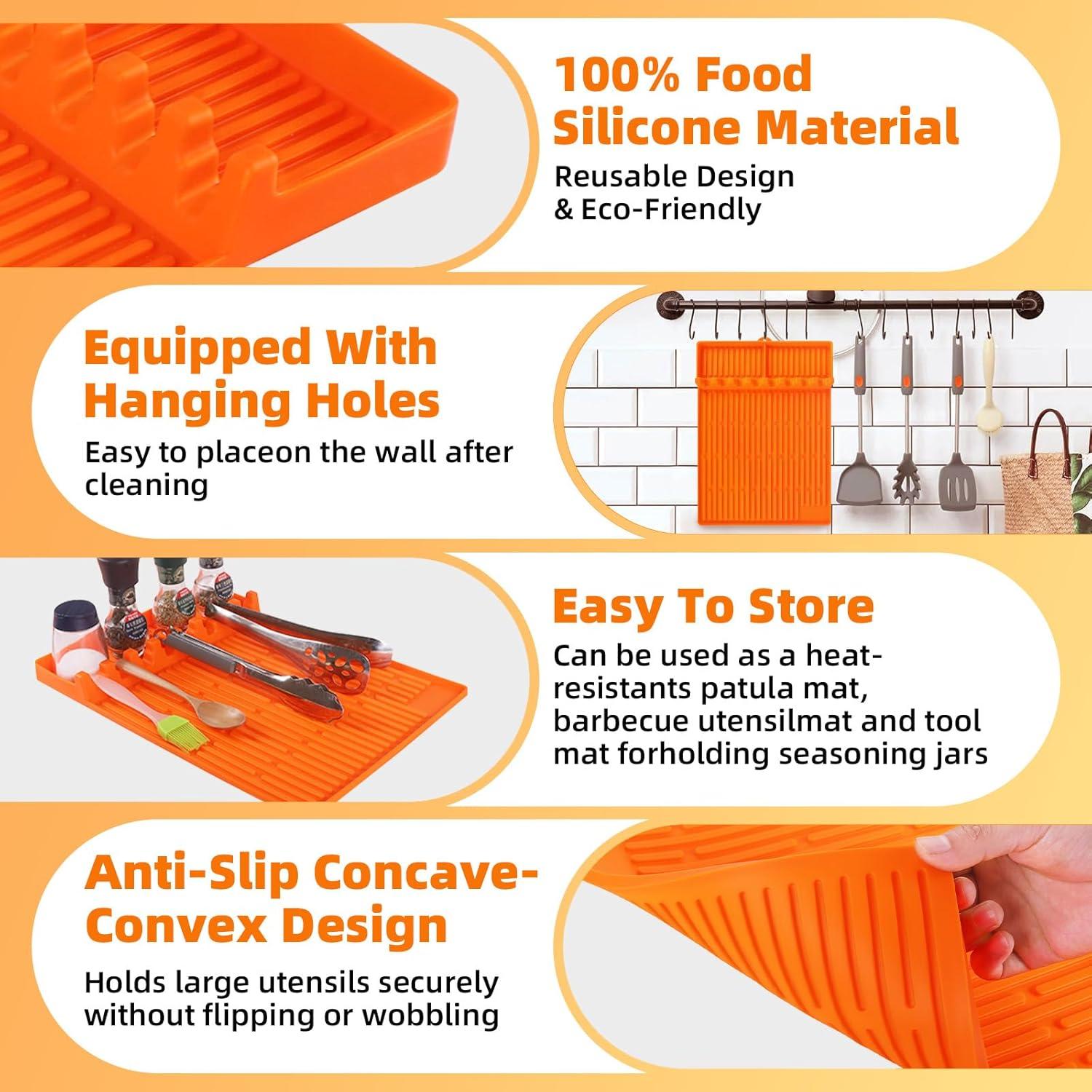 Alfombrilla de Silicona para Grill Blackstone 40.6x29.2 cm