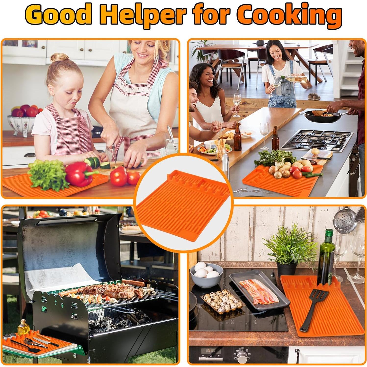 Alfombrilla de Silicona para Grill Blackstone 40.6x29.2 cm