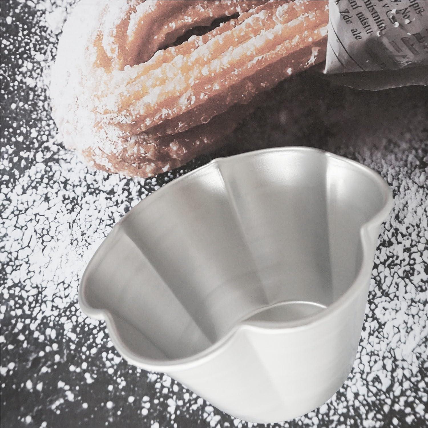 Moldes de Muffin en Forma de Flor LoveDeal - 6 Piezas 9.3cm