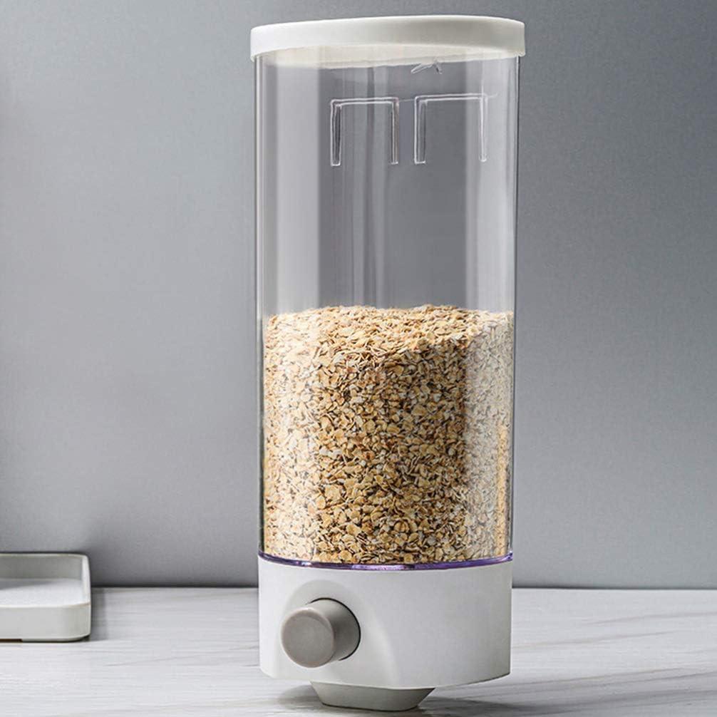 Dispensador de Arroz Kichvoe Montado en Pared 1L Hermético