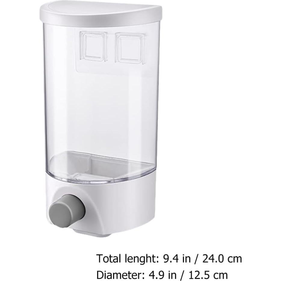 Dispensador de Arroz Kichvoe Montado en Pared 1L Hermético