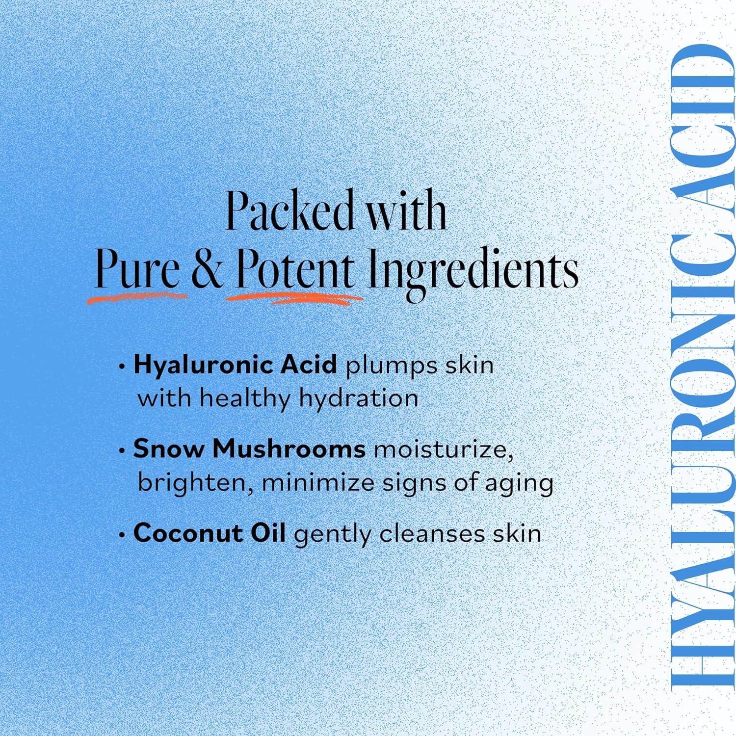 Limpiador Facial Espumoso Derma E 150g - Hidratante Vegano