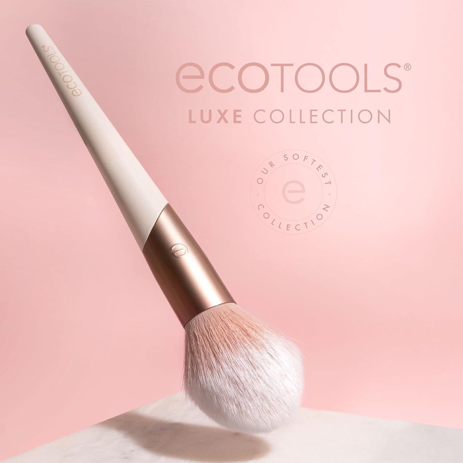 Brocha de Maquillaje Luxe Flawless EcoTools - Cerdas Sintéticas