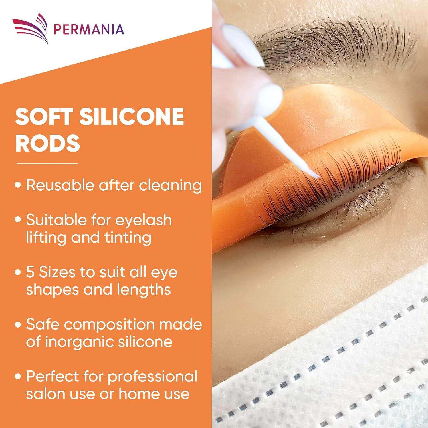 Almohadillas de Rizado de Silicona PERMANIA 10Pcs Reutilizables