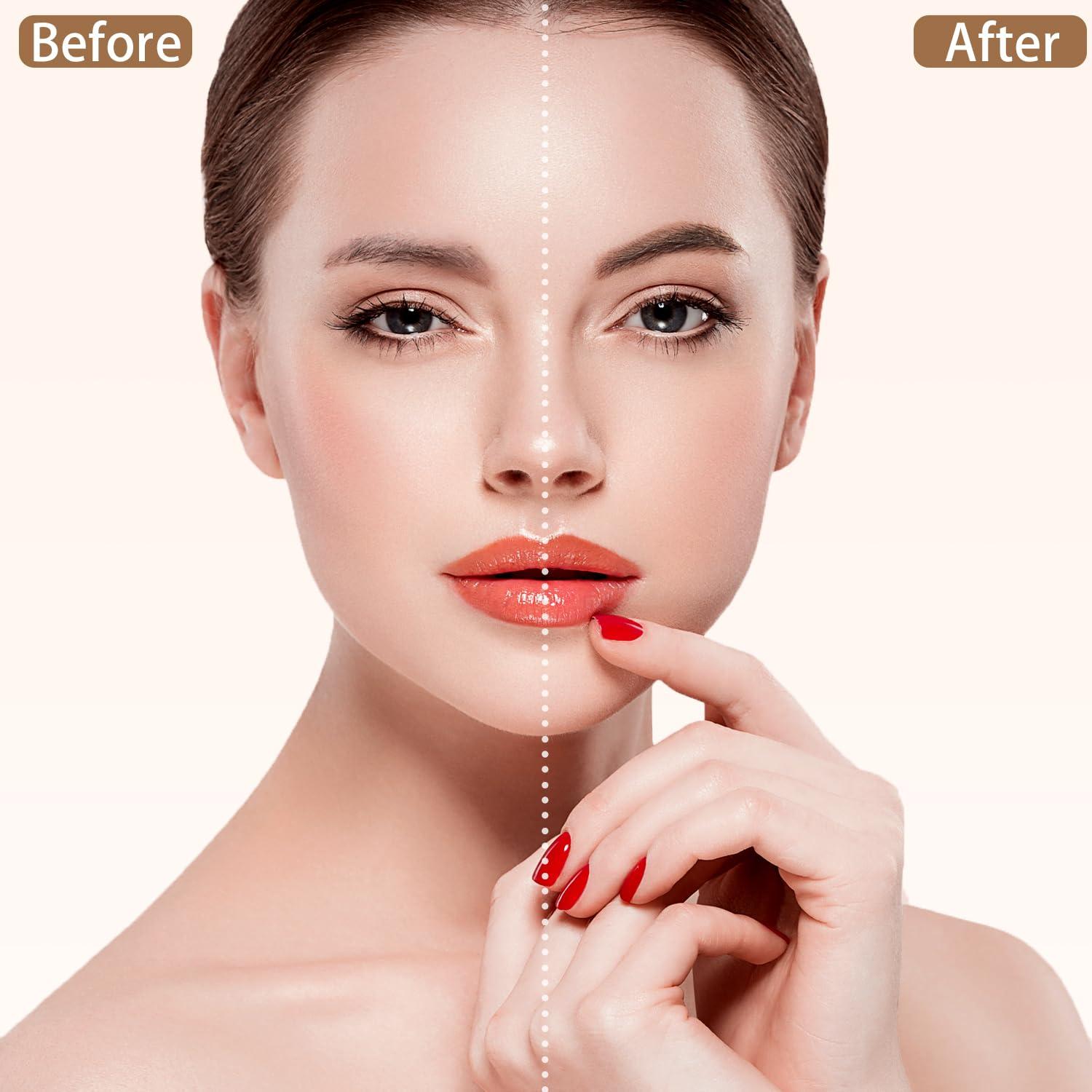 Lápiz de Cejas LAVONE 2-en-1 Microblading Marrón Oscuro