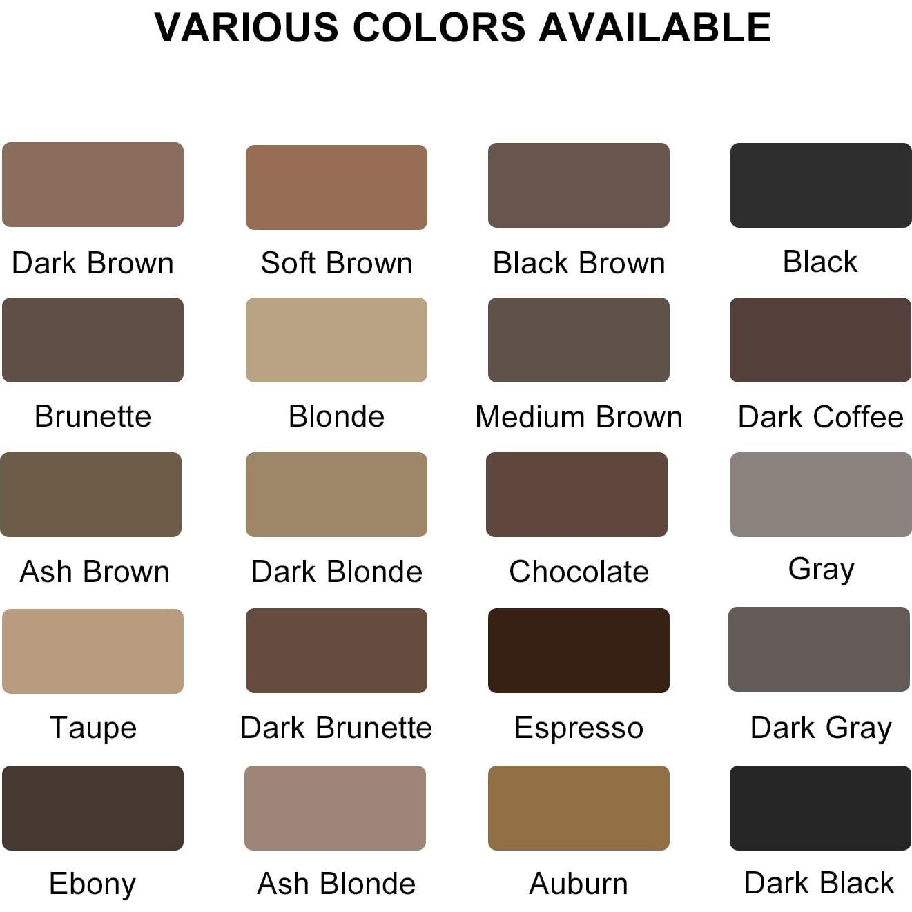 Lápiz de Cejas LAVONE 2-en-1 Microblading Marrón Oscuro