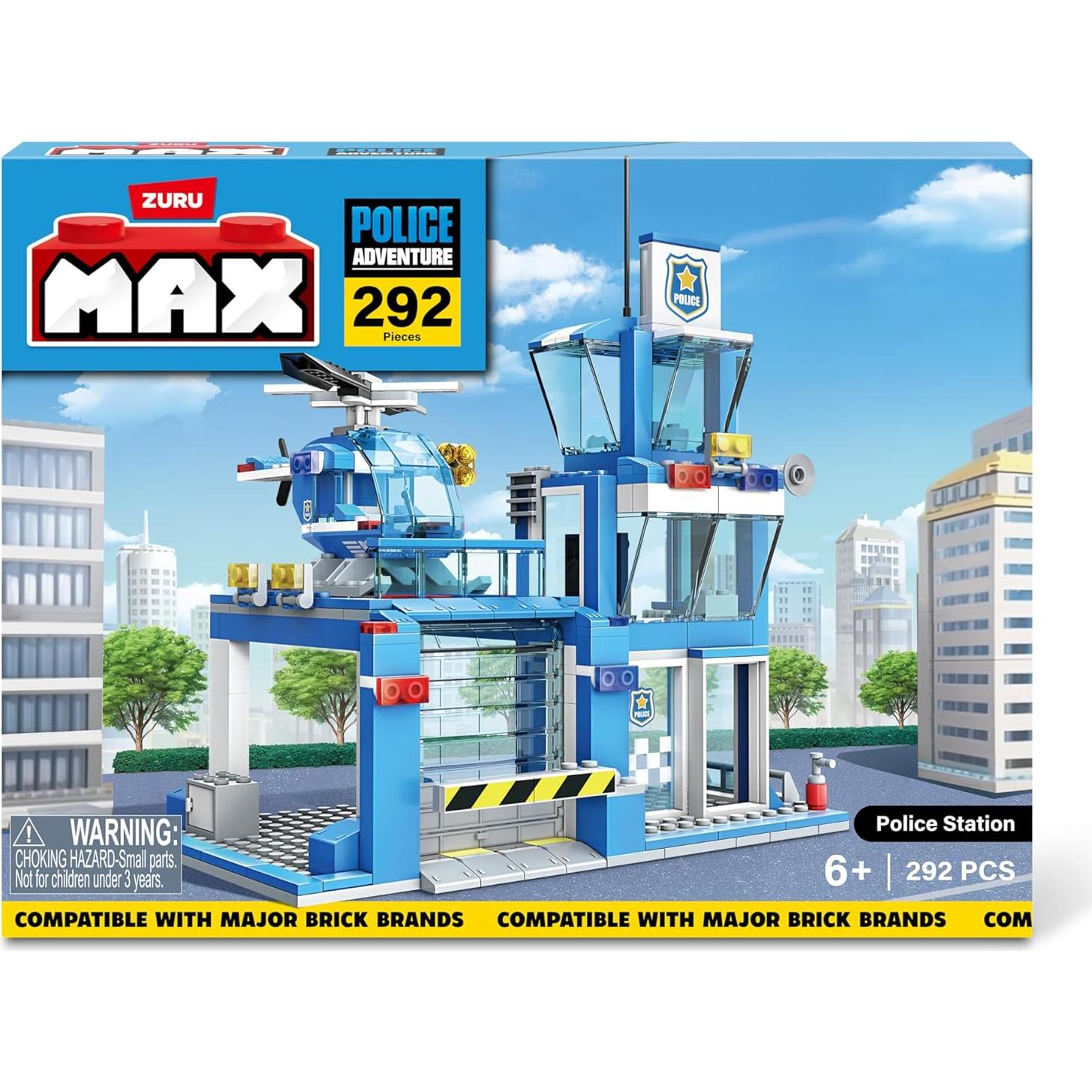 MAX Aventura Estación de Policía 292 Piezas Juguete