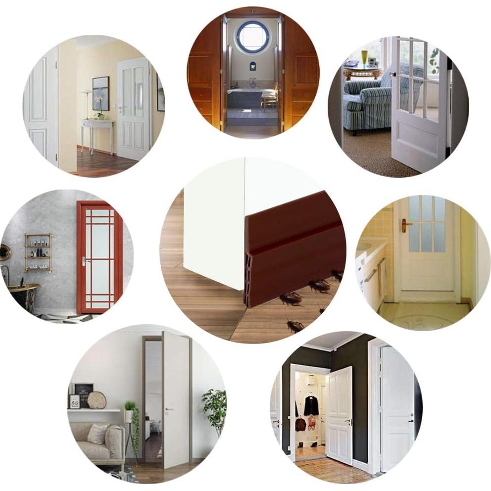 Barrera de Puerta Aislante Camel Home 5.08 cm x 99 cm Marrón