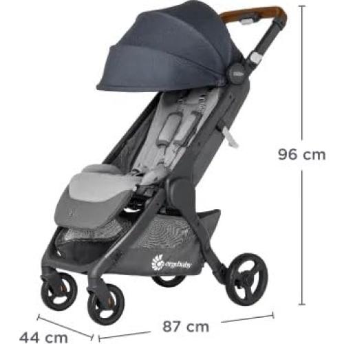 Carrito de Bebé Ergobaby Metro+ Deluxe Plegable Gris