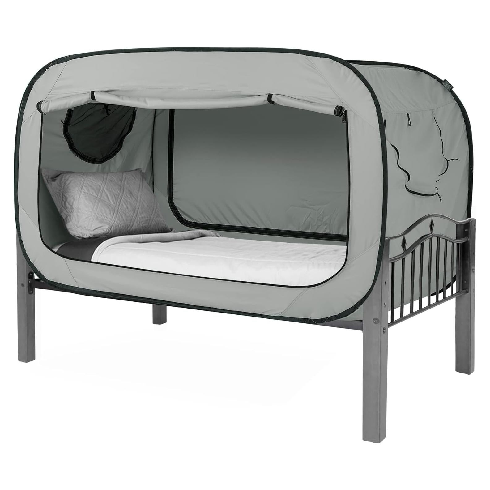 Carpa de Cama ANC POP Individual Negra 200x105x120cm