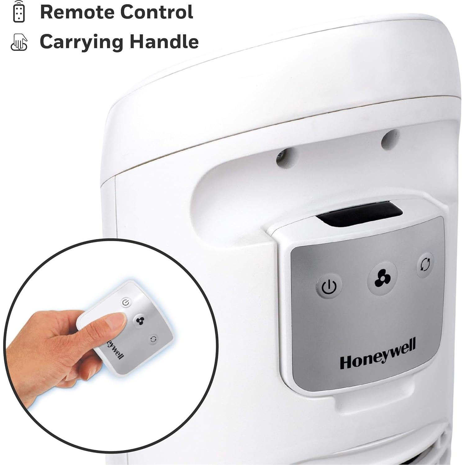 Ventilador de Torre Honeywell HYF260 5 Velocidades Blanco