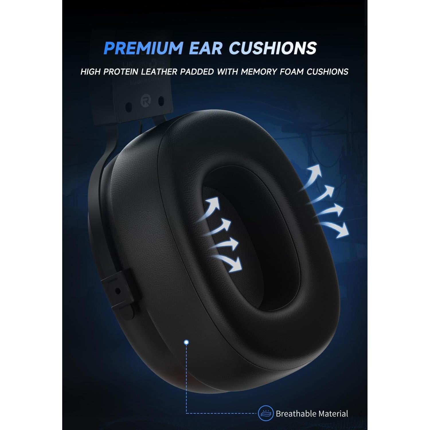Auriculares Gaming RYR CM7001 USB 7.1, Sonido Surround, RGB