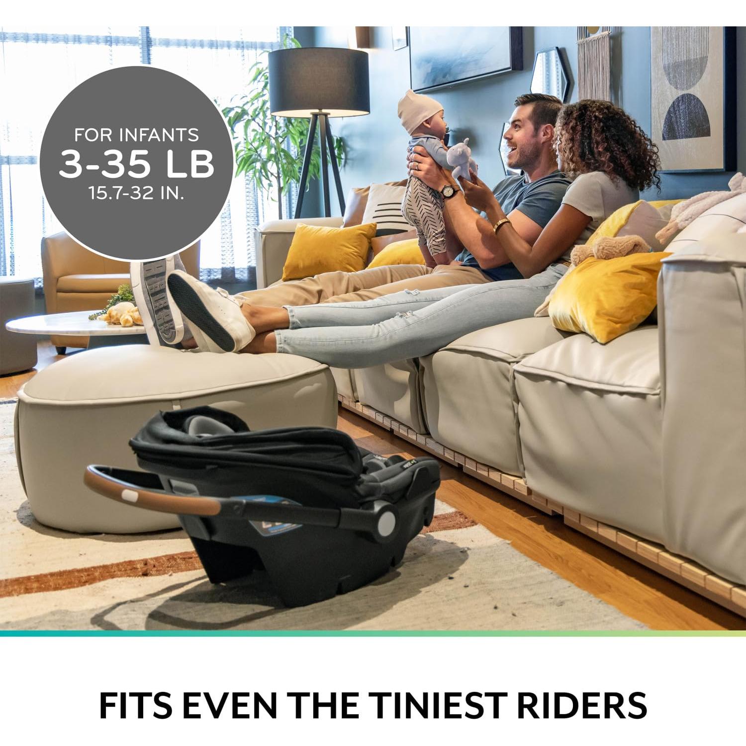 Asiento de Auto Evenflo Shyft DualRide Gris Boone 0-16 kg