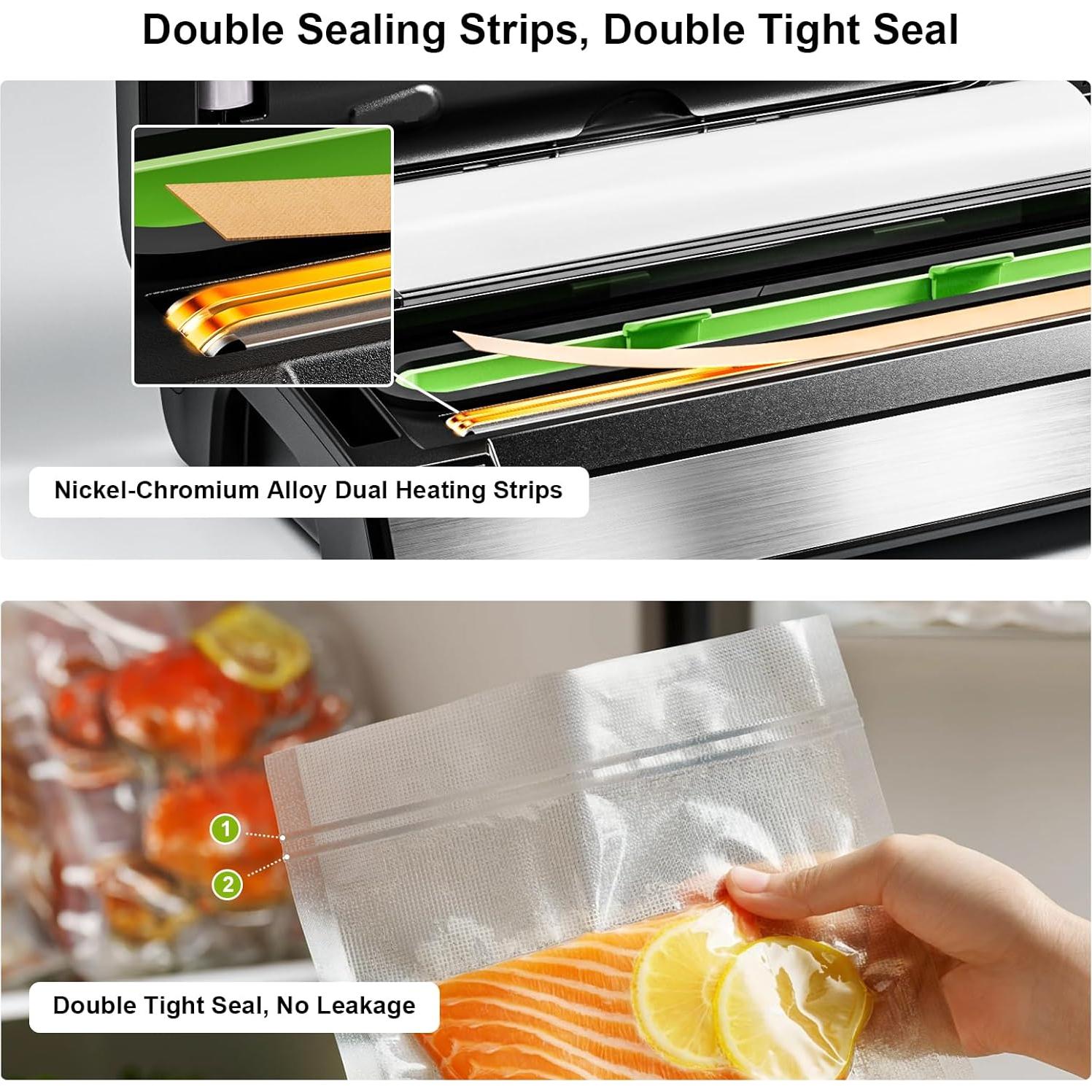 Máquina Selladora al Vacío Gasbye VS5166 Doble Sellado 95kPa