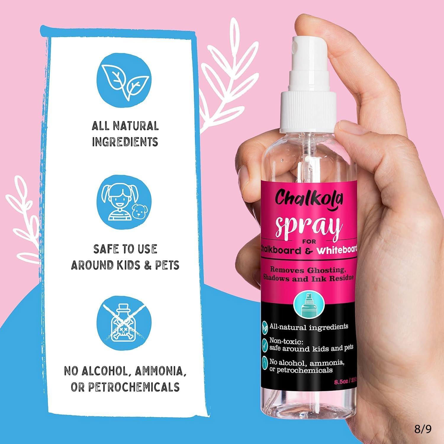 Kit Limpiador Chalkola para Pizarras Blancas y Negras