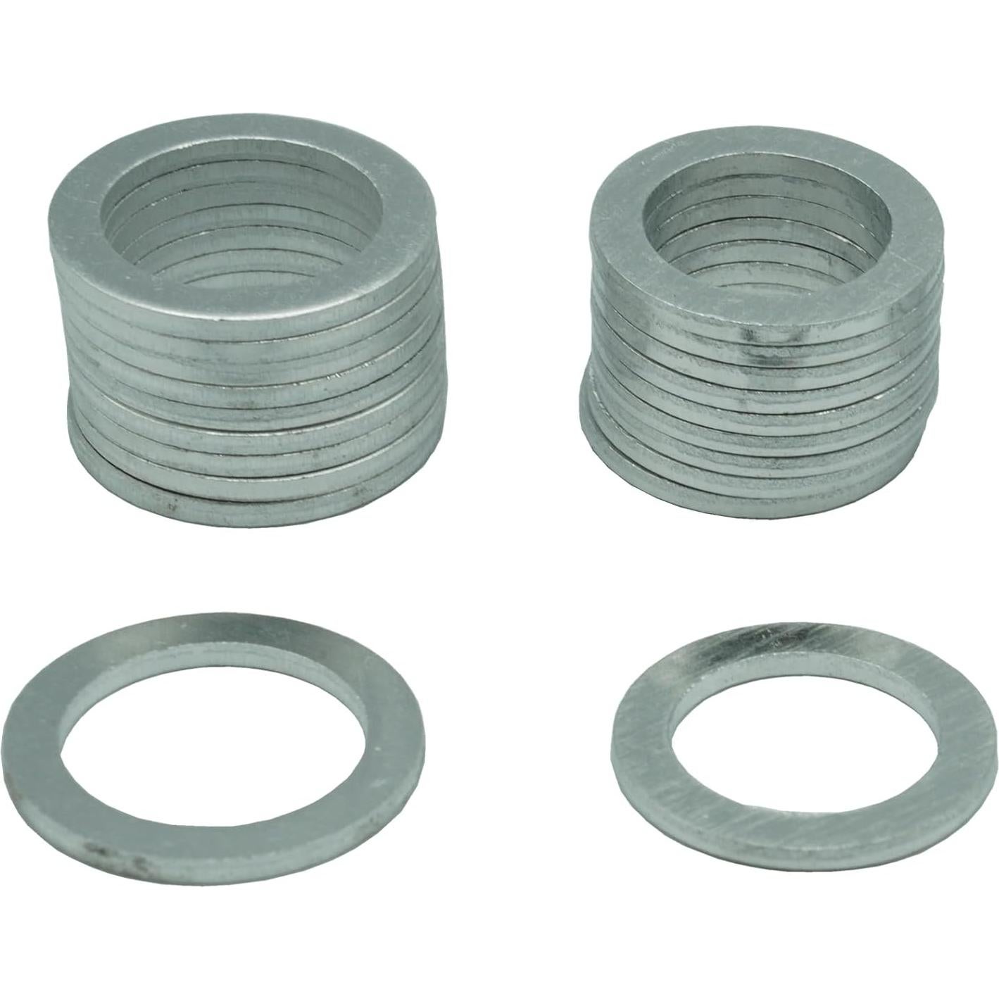 20 Juntas de Drenaje de Aceite Dsnaduo para Honda/Acura 18mm y 20mm