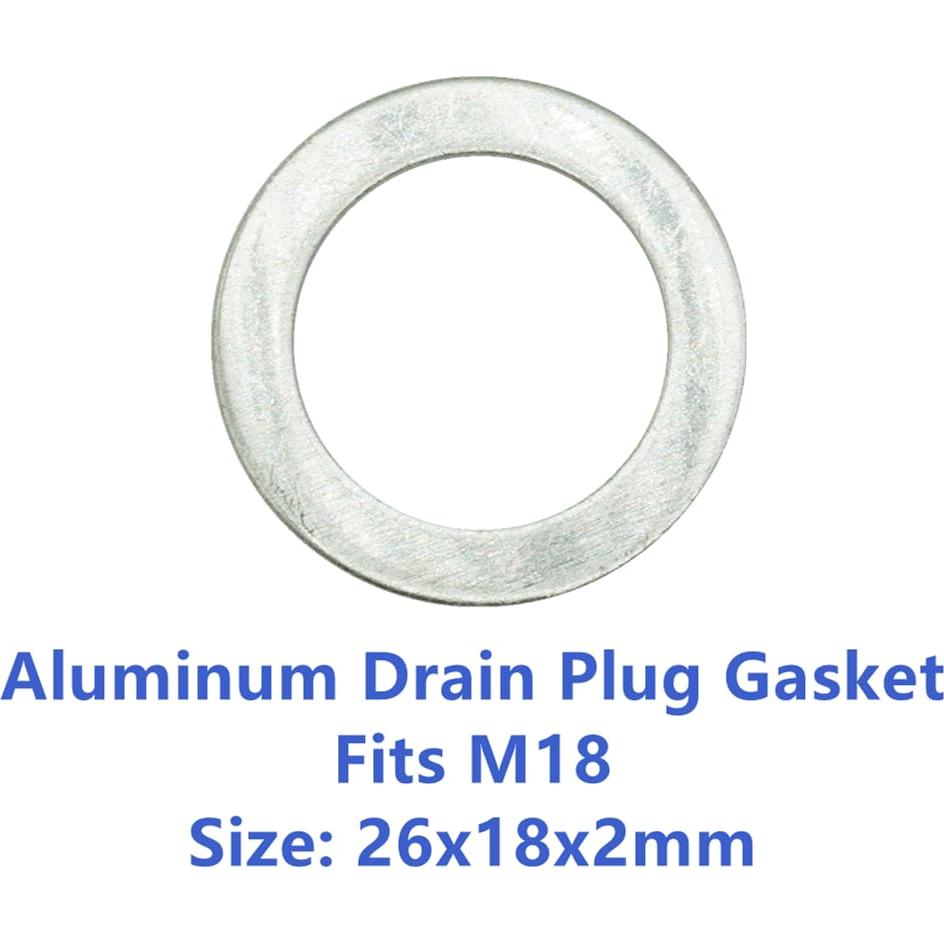 20 Juntas de Drenaje de Aceite Dsnaduo para Honda/Acura 18mm y 20mm