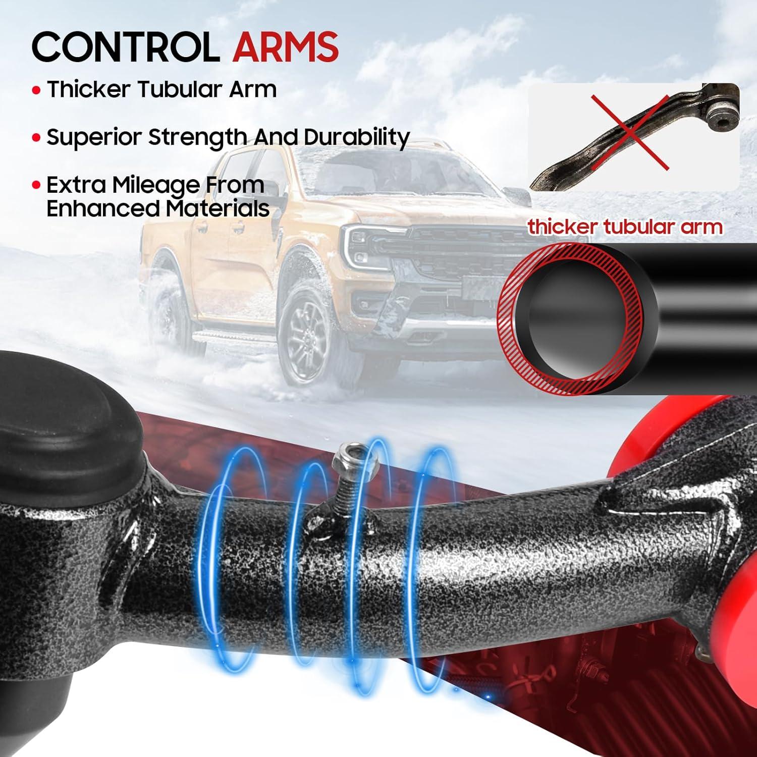 Brazos de Control Superiores Autoptzxd para Toyota Tacoma 2004-2022