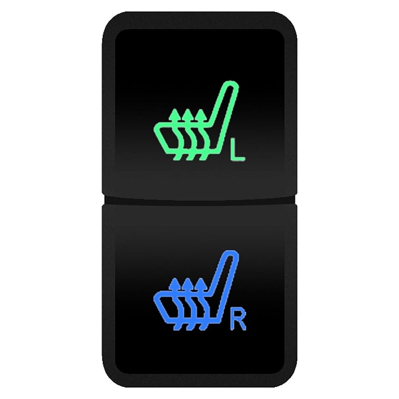 Interruptor dual 12V 3A BACAUTOPARTS para Toyota Prado Hilux