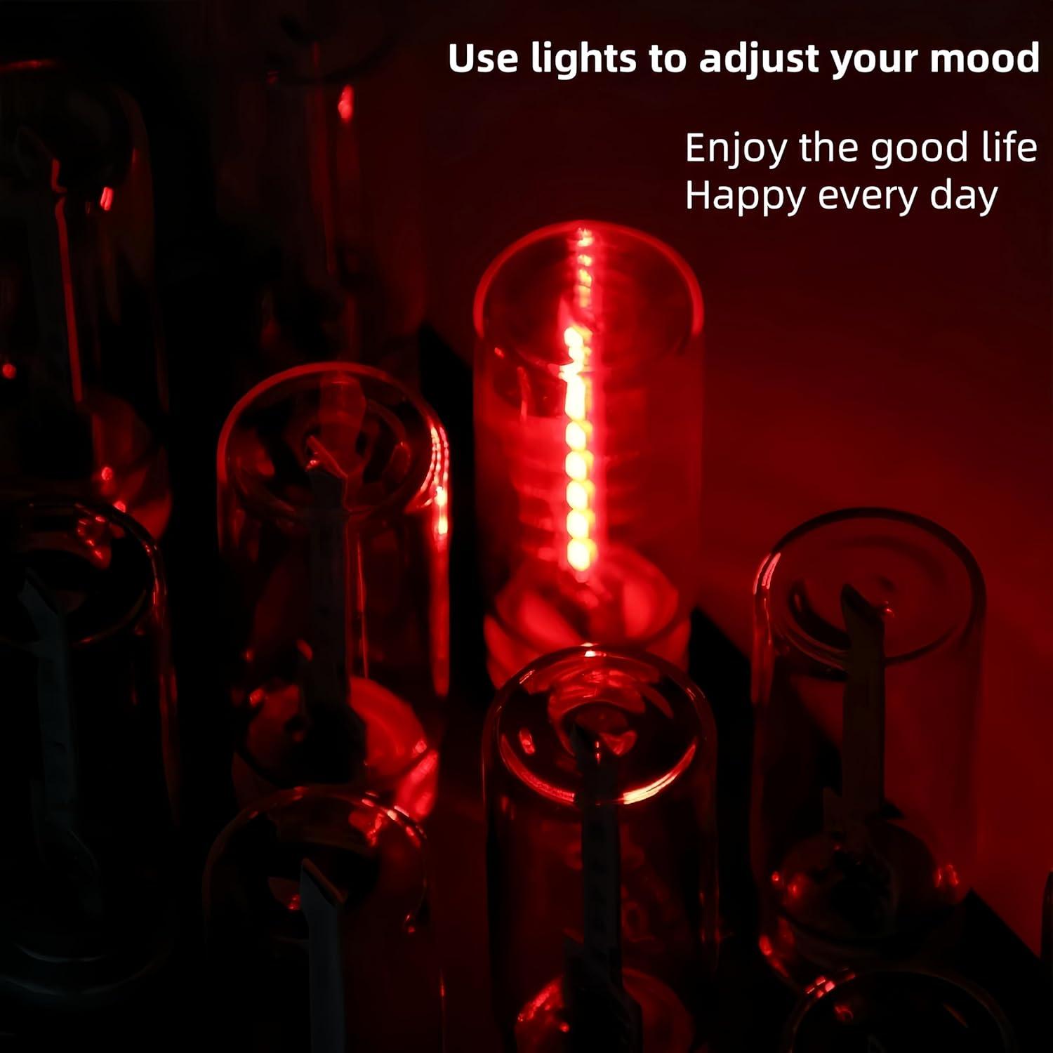 Lámpara de Atmósfera LED Suxuangou USB - 7 Modos de Color