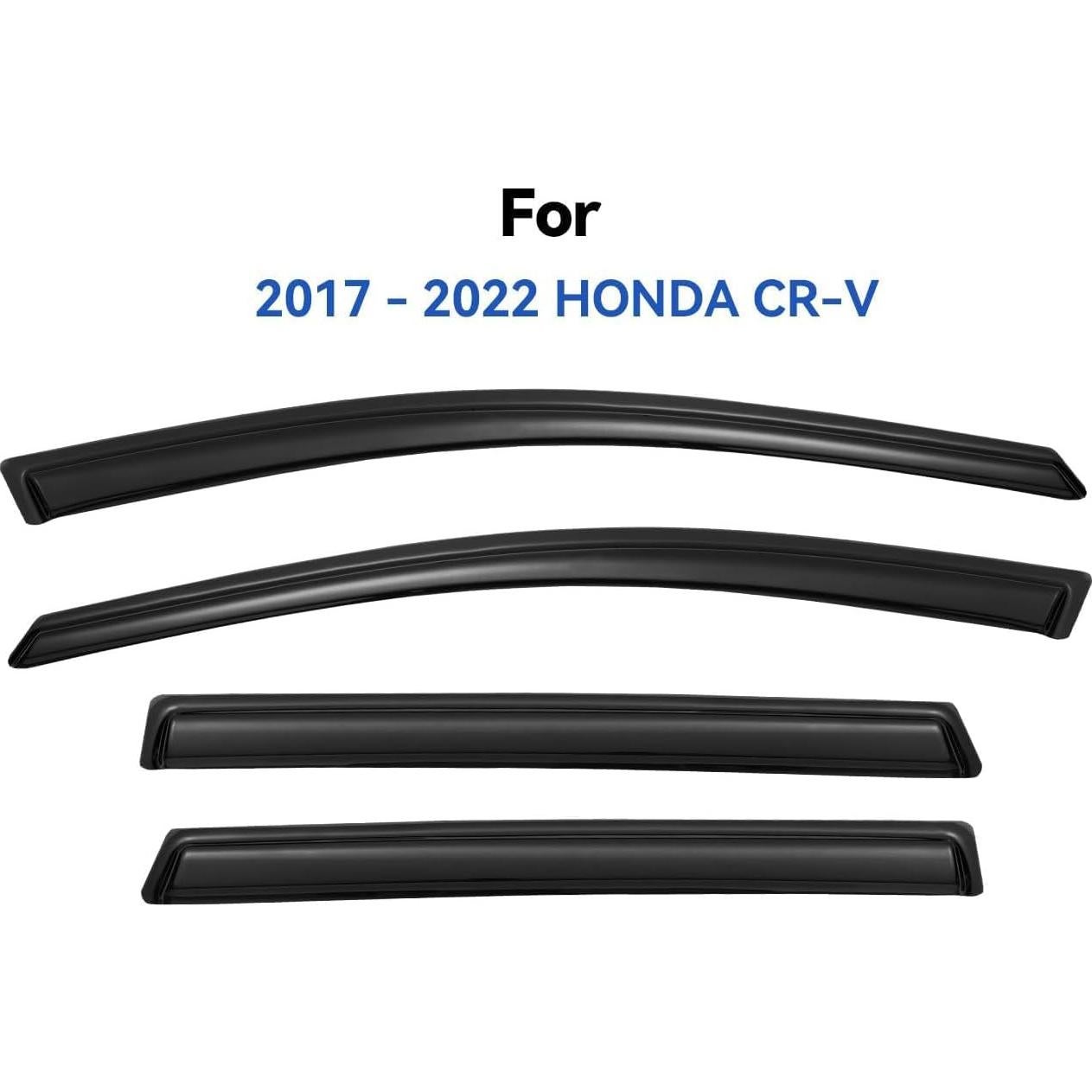 Viseras de Ventana YQAUTEC para Honda CR-V 2017-2022, 4 Piezas