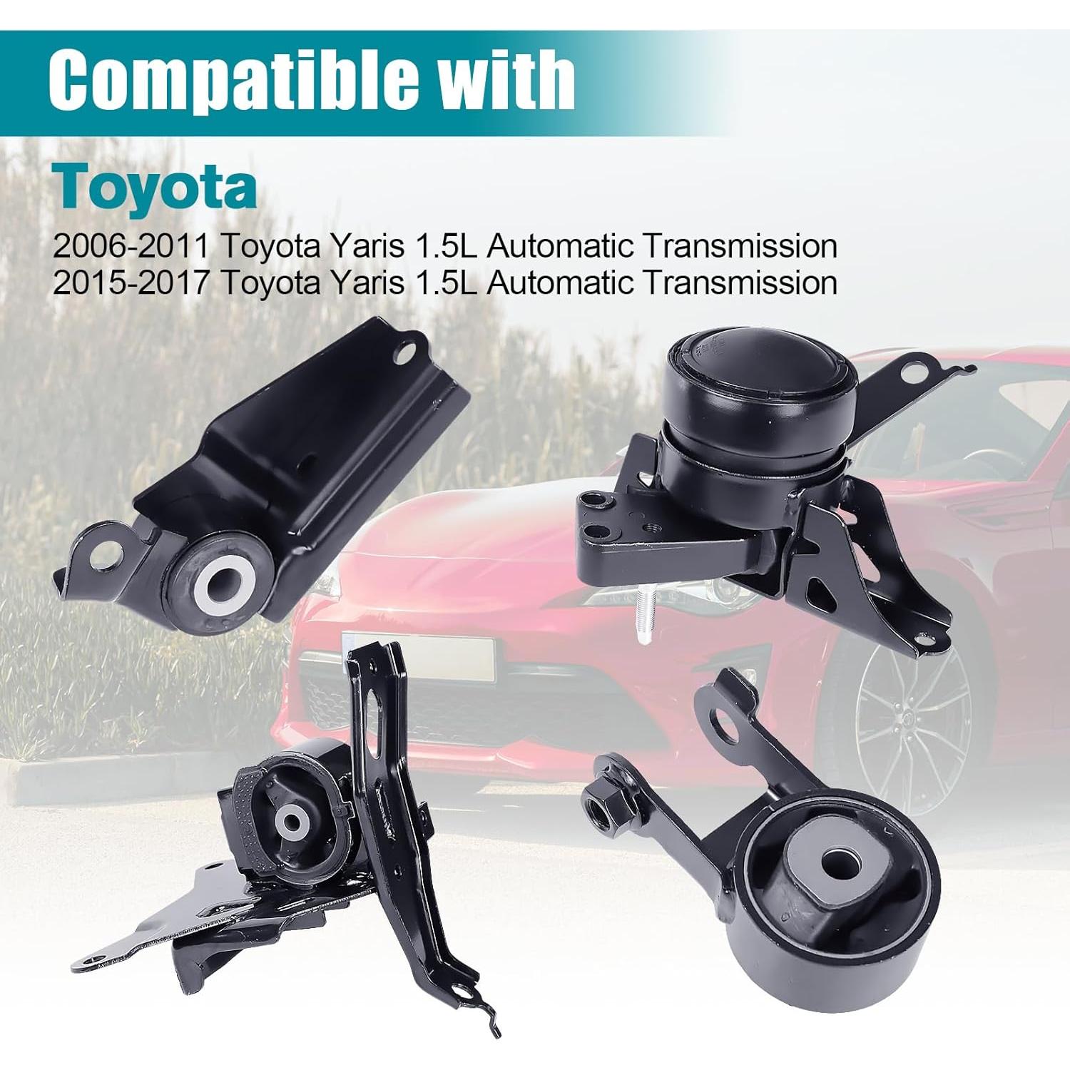 Kit de Montaje de Motor BEBLEPANY para Toyota Yaris 1.5L 06-11 15-17