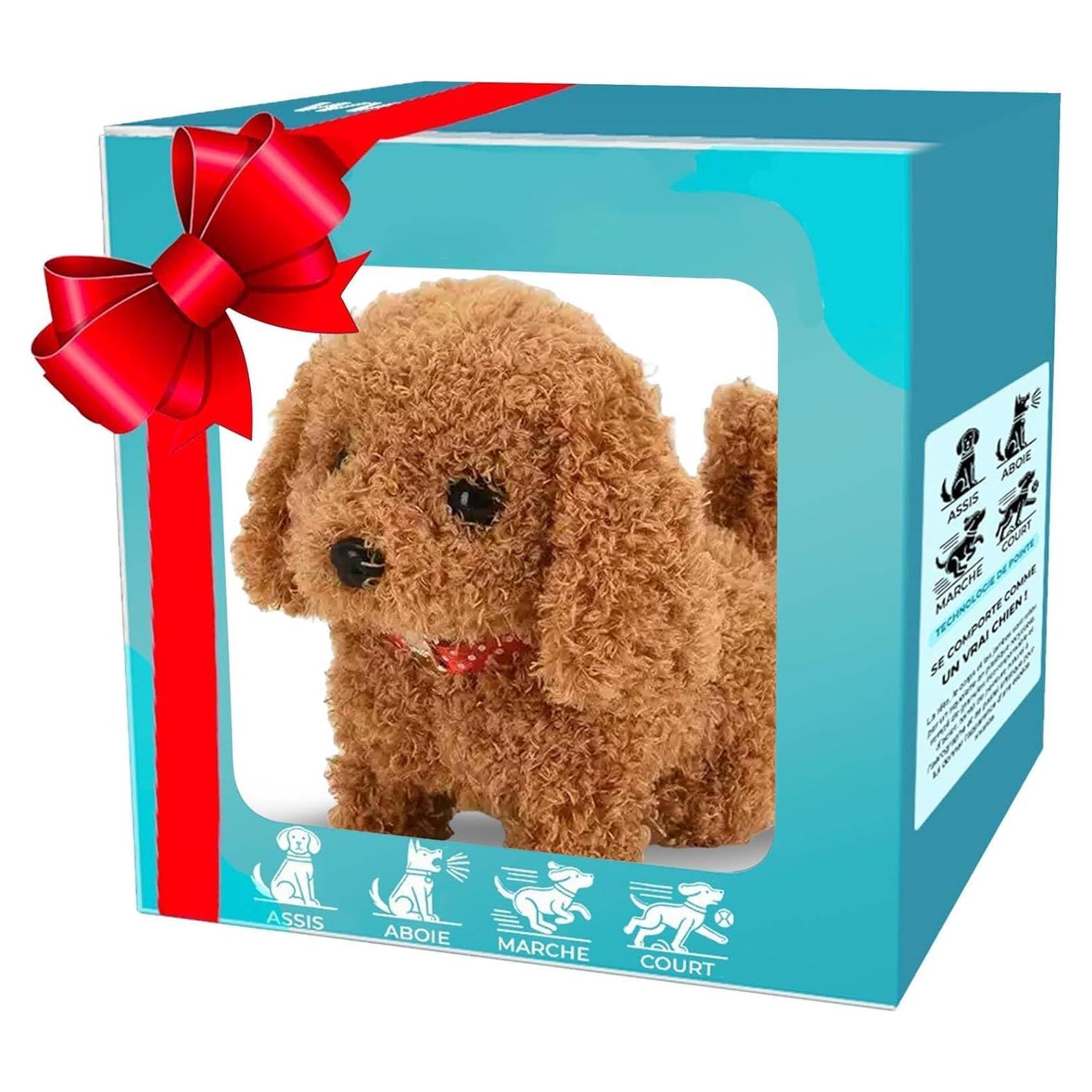 2025 New Robot Dog,Robot Puppy That Acts Like A Real Puppy,My Realistic Robotic Puppies,DogRobot for Adults,Ai RobotDog - Walking,Barking,Tail Wagging(P1-1Pcs)