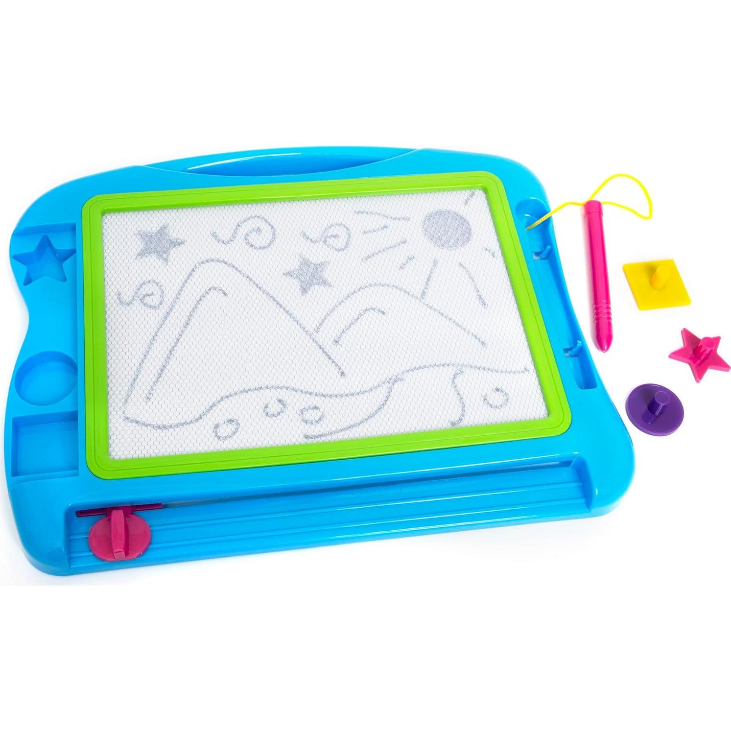 Pizarra Mágica Boley - Tablero Portátil con 3 Sellos