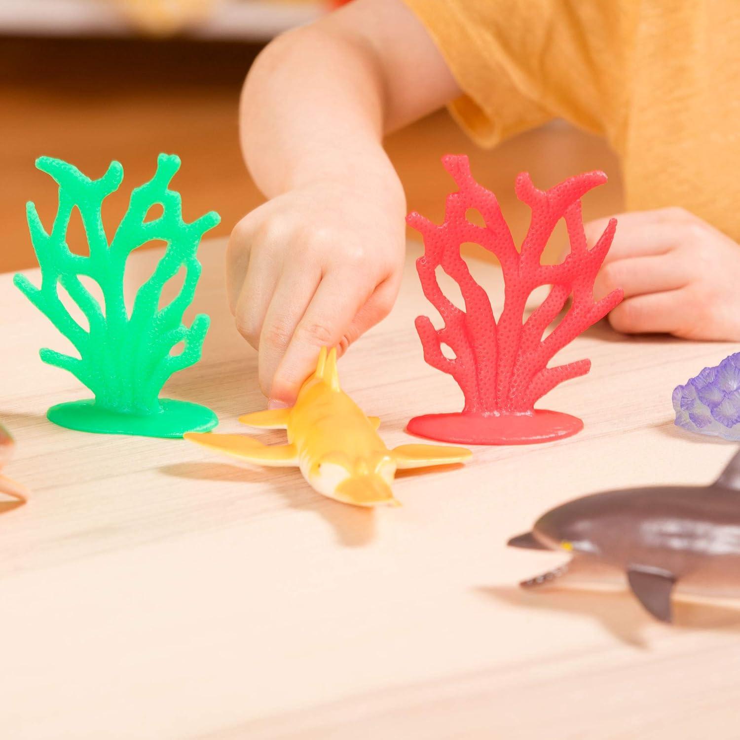 Set de Juguetes de Animales Marinos Terra by Battat - 60 Piezas