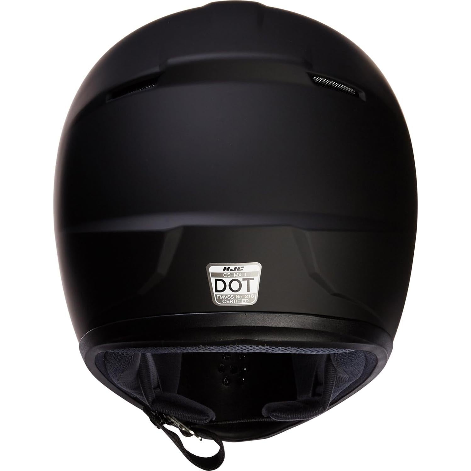 Casco de Motocicleta HJC CS-MX II Ruber Natural DOT 1335g