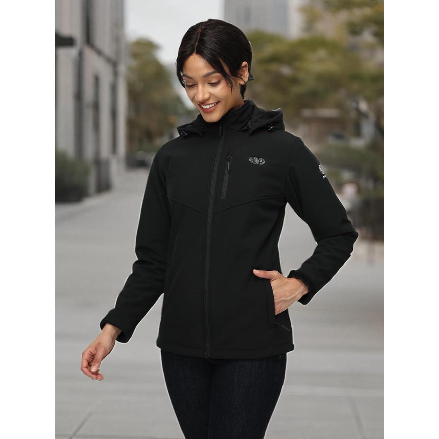 Chaqueta Térmica ORORO para Mujeres con 5 Zonas de Calor