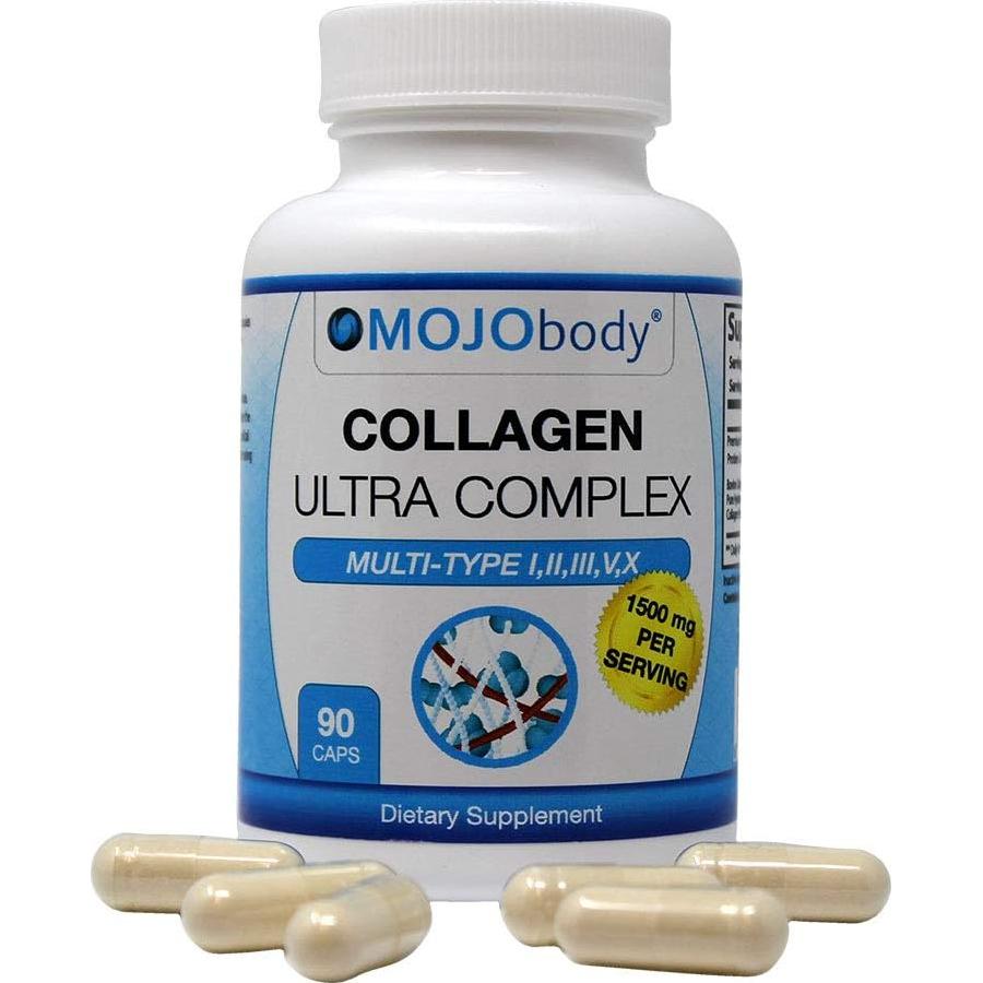 Cápsulas de Colágeno Múltiple MOJObody 1800mg 90 Cápsulas