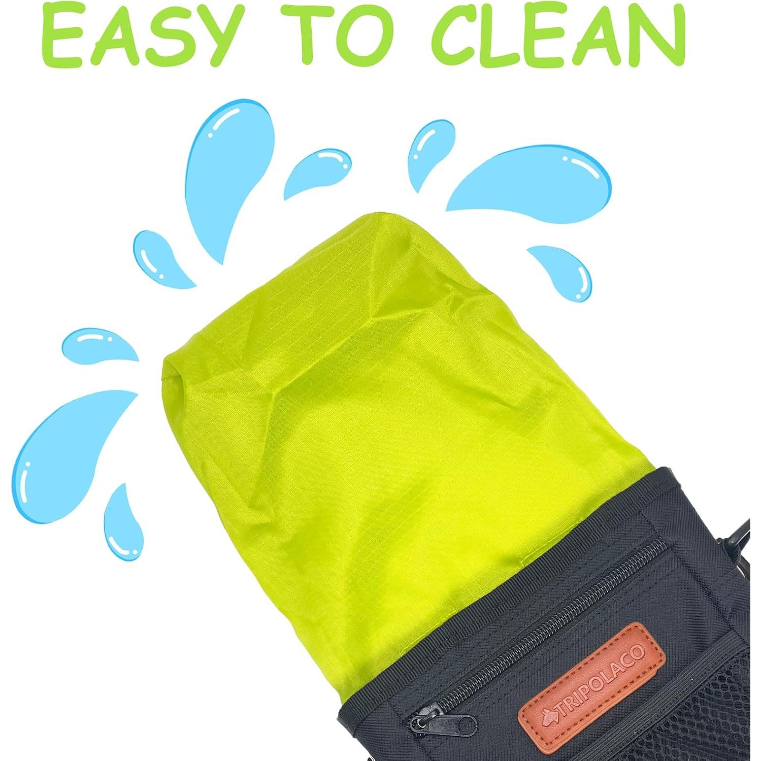 Bolsa de golosinas para perros TRIPOLACO negra 18x6.4x13cm