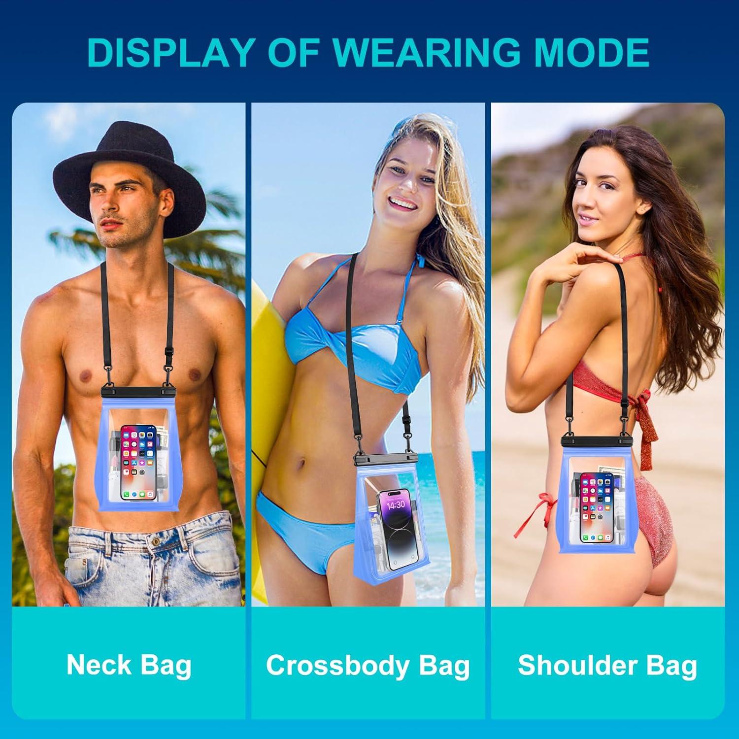 Funda Impermeable Flotante Kebrela 8.5'' Azul Claro