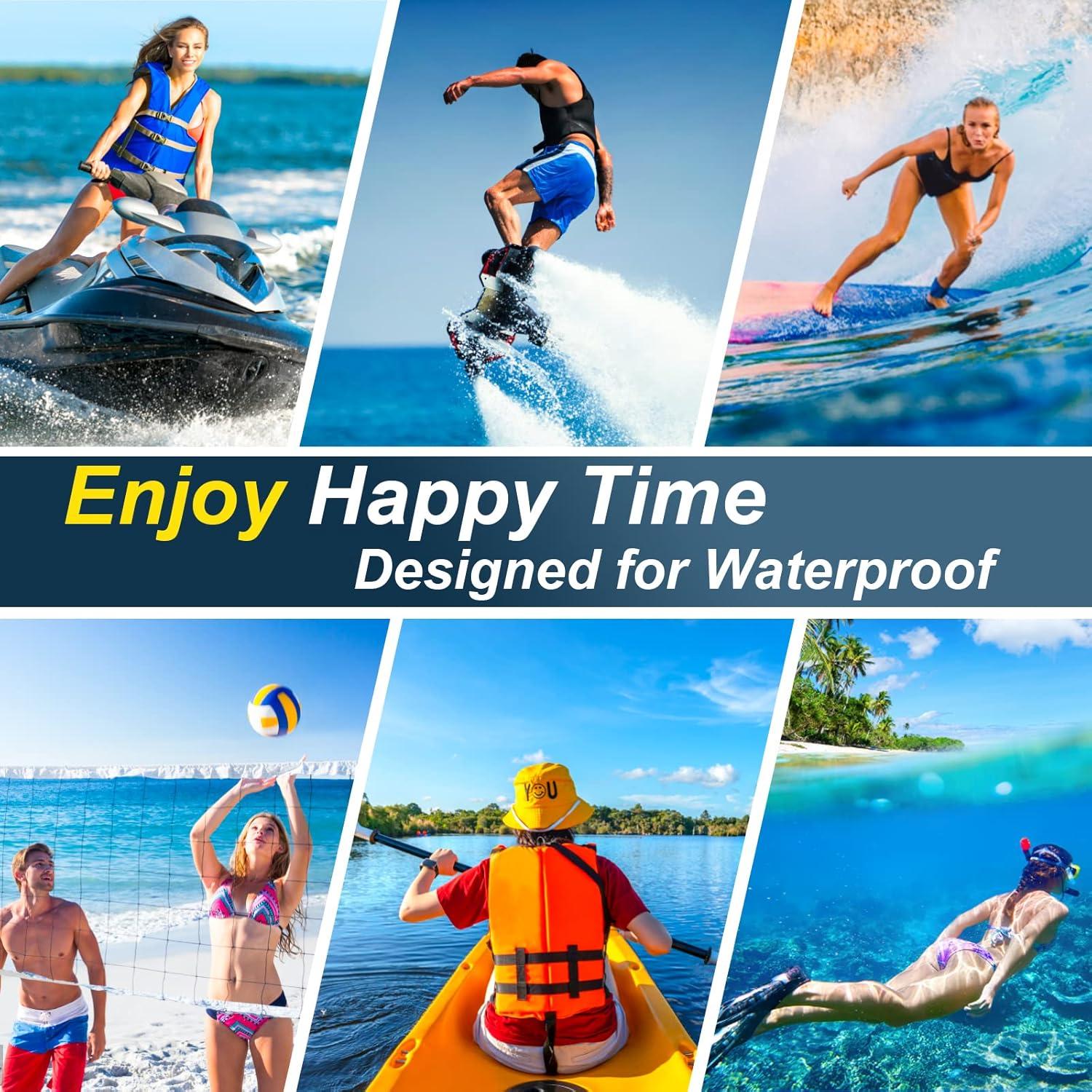 Funda Impermeable Flotante Kebrela 8.5'' Azul Claro