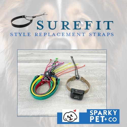 Correa de Reemplazo E-Collar Sparky Pet Co 1" Ajustable Negra