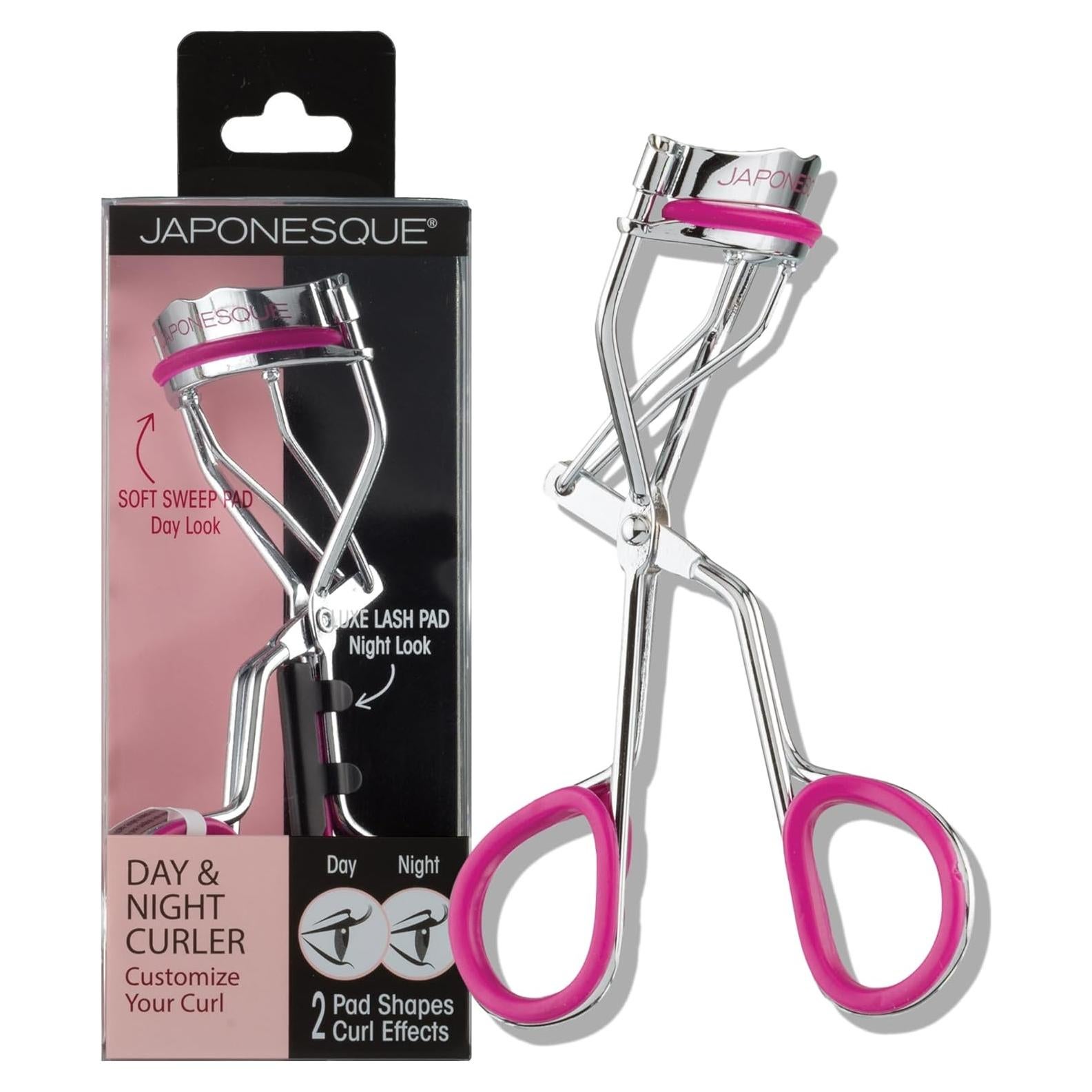 Rizador de Pestañas JAPONESQUE con 2 Almohadillas Efecto